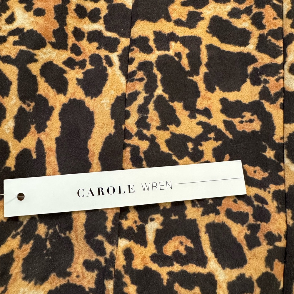 Stylish Leopard Print Midi Skirt NWT - Picture 6 of 11